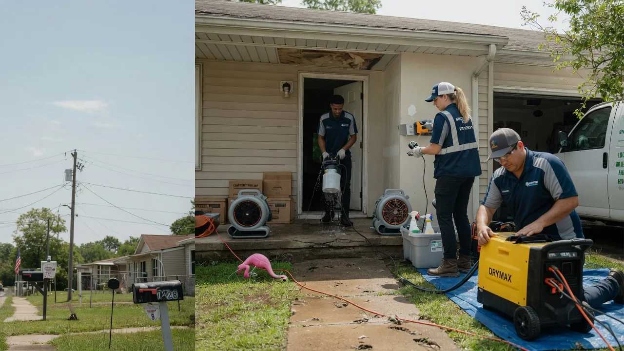 Storm Damage Water Removal in Knoxville, TN near me